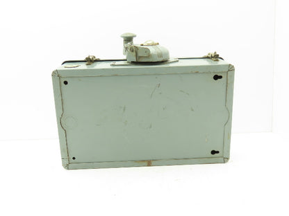 Westinghouse AHF-361 Safety Disconnect Switch 30A 600VAC Fused 20HP