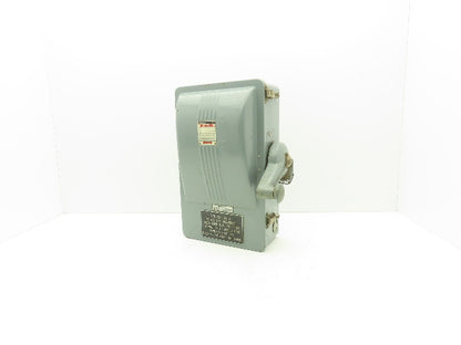 Westinghouse AHF-361 Safety Disconnect Switch 30A 600VAC Fused 20HP