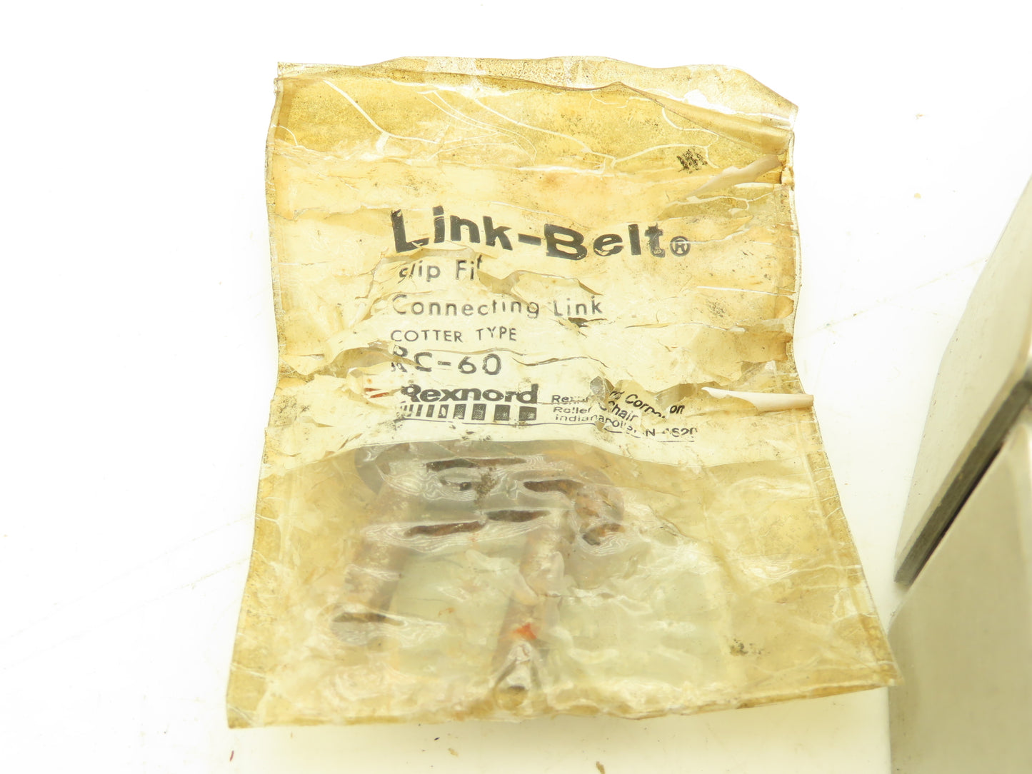 Tsubaki TS550NP-P-100 Stainless Table Top Conveyor Chain 88-Link 1.5"Pitch 11'L