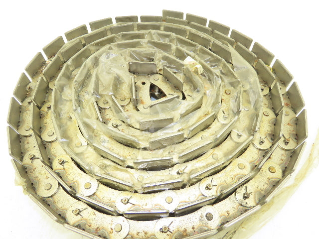 Tsubaki TS550NP-P-100 Stainless Table Top Conveyor Chain 88-Link 1.5"Pitch 11'L