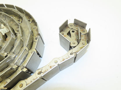 Tsubaki TS550NP-P-100 Stainless Table Top Conveyor Chain 88-Link 1.5"Pitch 11'L