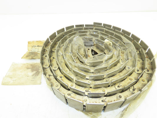 Tsubaki TS550NP-P-100 Stainless Table Top Conveyor Chain 88-Link 1.5"Pitch 11'L