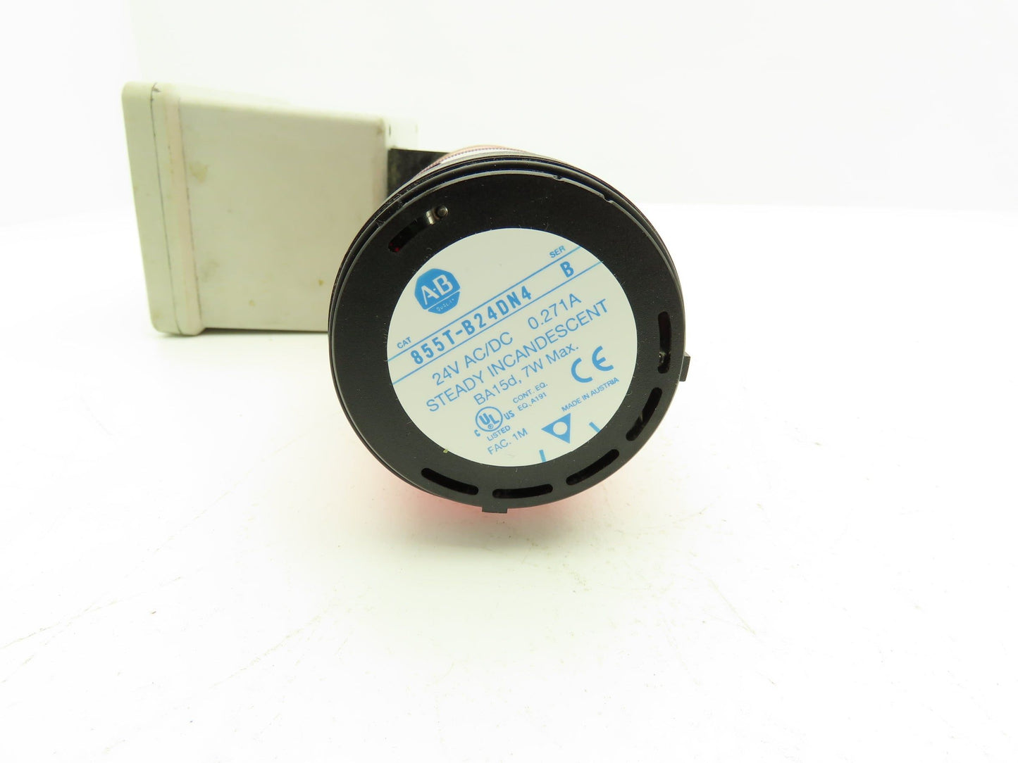 Allen Bradley 855T BVM Single Pushbutton 1 Stack Light Tower Activation Lot of 3