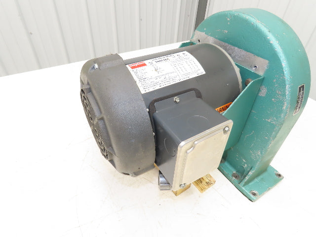 Dayton 3N443BA Squirrel Cage Blower Fan 3/4Hp 3450rpm 230/460V 3PH Motor