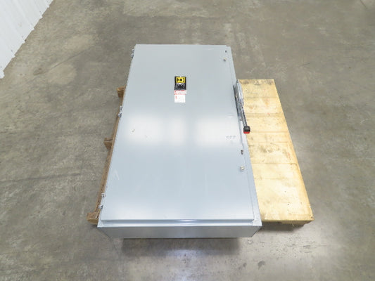 Square D HU365 Safety Disconnect Switch 400A 600V 3 Pole Non Fused Series E2
