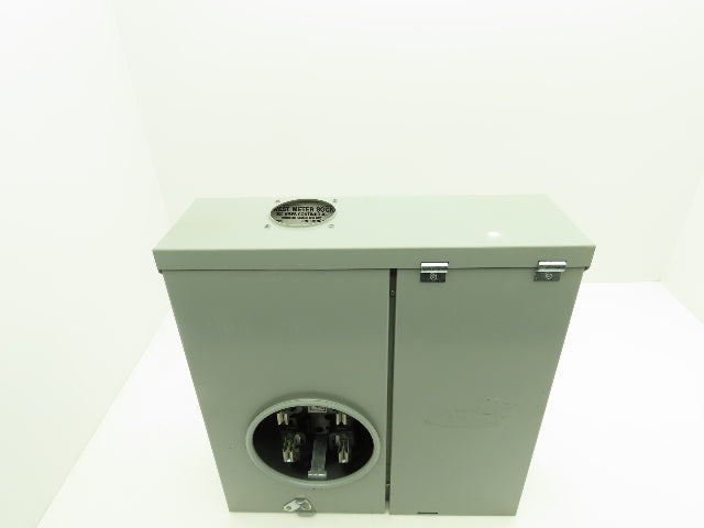 Midwest MS250C Electric Meter 200A Main Surface Mount Ring Type 17x17" 3R 1Ph