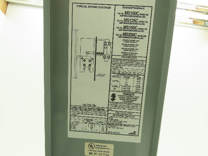 Midwest MS250C Electric Meter 200A Main Surface Mount Ring Type 17x17" 3R 1Ph