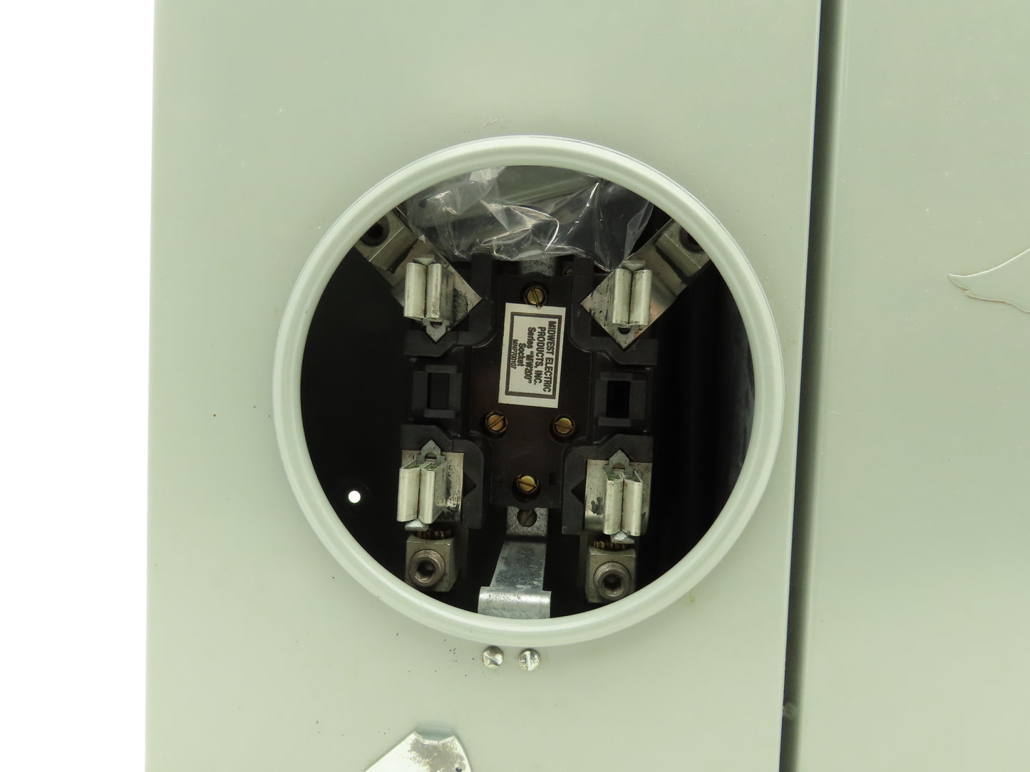 Midwest MS250C Electric Meter 200A Main Surface Mount Ring Type 17x17" 3R 1Ph