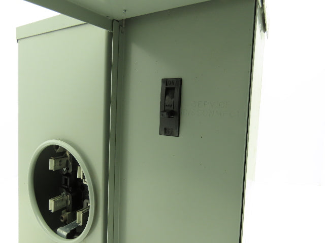 Midwest MS250C Electric Meter 200A Main Surface Mount Ring Type 17x17" 3R 1Ph