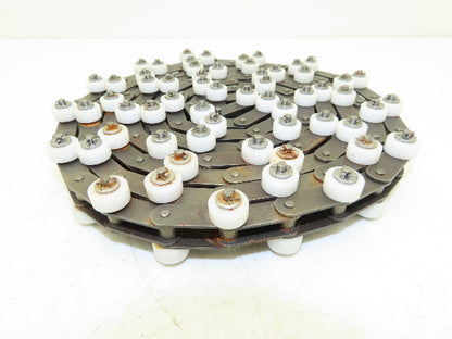 Tsubaki RF2040S-1LPSR-T-CP Chain Outboard Rollers 10' Long 1" Double Pitch *PICS