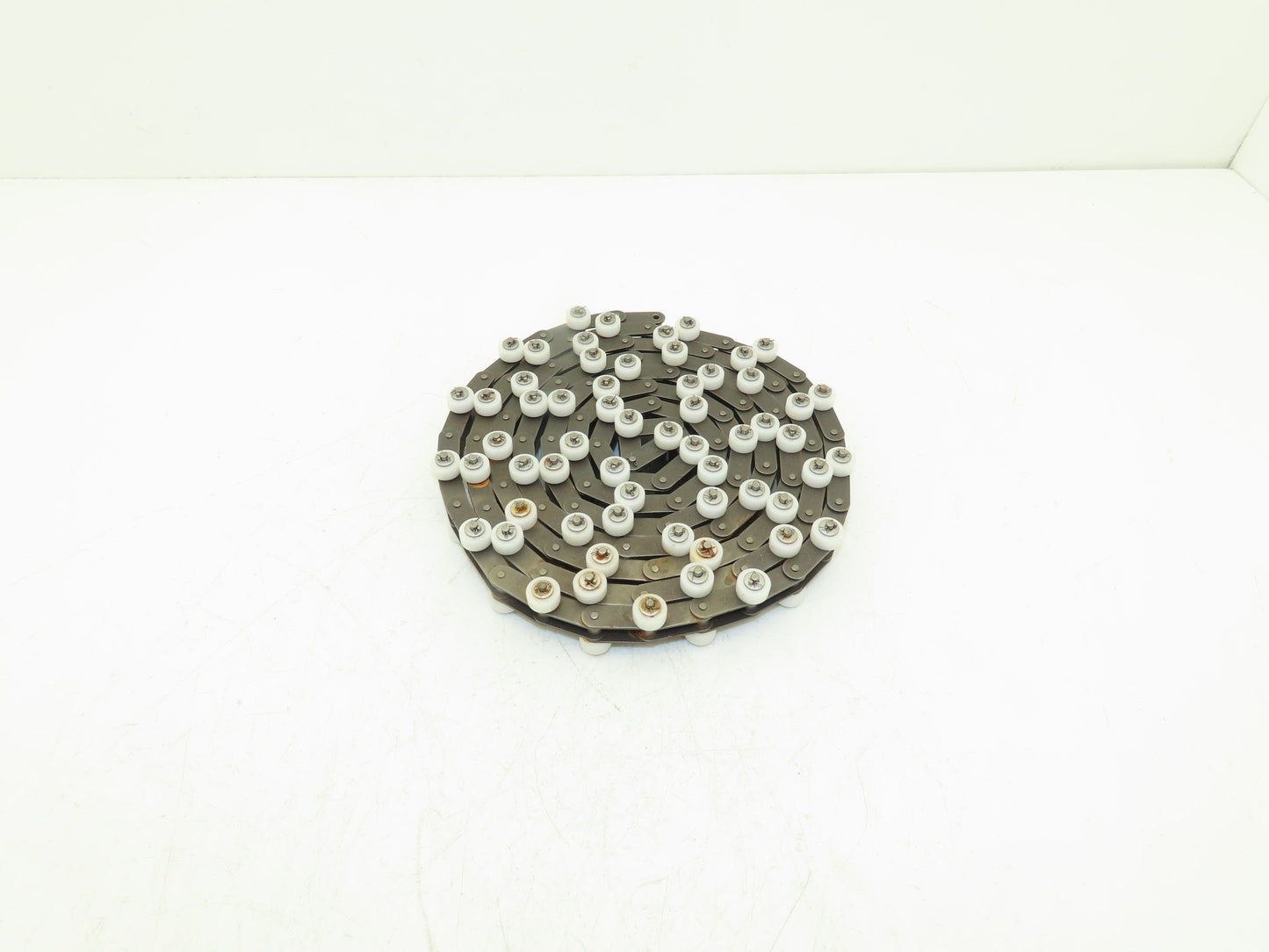 Tsubaki RF2040S-1LPSR-T-CP Chain Outboard Rollers 10' Long 1" Double Pitch *PICS