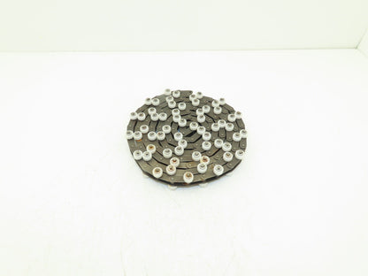 Tsubaki RF2040S-1LPSR-T-CP Chain Outboard Rollers 10' Long 1" Double Pitch *PICS