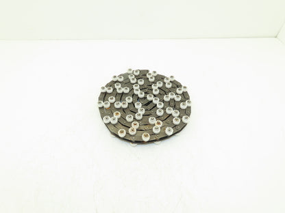 Tsubaki RF2040S-1LPSR-T-CP Chain Outboard Rollers 10' Long 1" Double Pitch *PICS