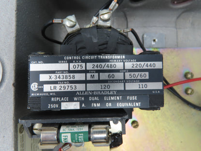 Allen Bradley 849-ZCD33 Hazardous Location Enclosure 10x11x5" Enclosure only