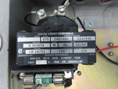 Allen Bradley 849-ZCD33 Hazardous Location Enclosure 10x11x5" Enclosure only