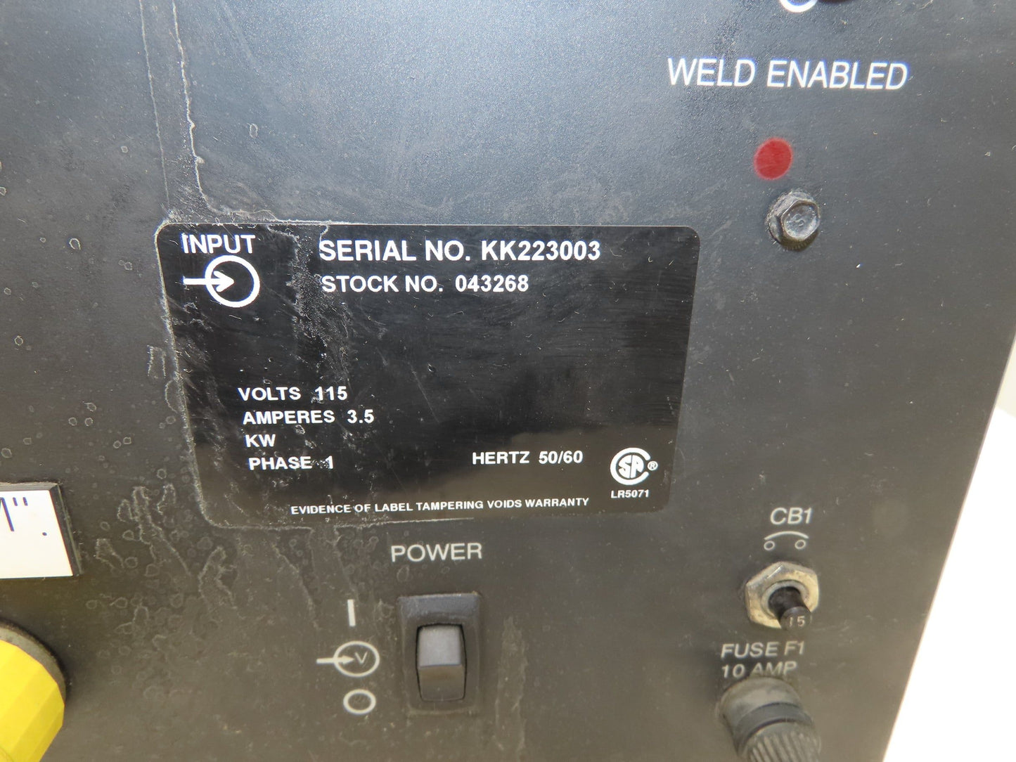 Miller 043268 Automatic M Welding Microprocessor Weld Control