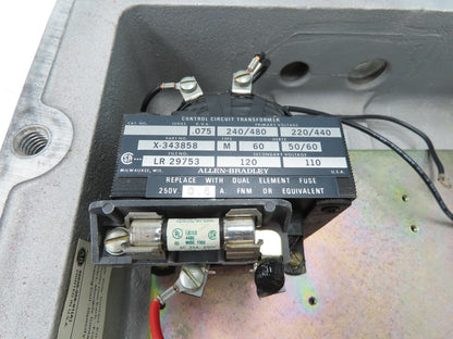 Allen Bradley 849-ZCD33 Hazardous Location Enclosure 10x11x5" Enclosure only