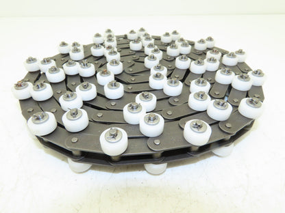 Tsubaki RF2040S-1LPSR-T-CP Chain Outboard Rollers 10' Long 1" Double Pitch