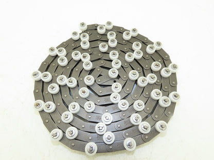 Tsubaki RF2040S-1LPSR-T-CP Chain Outboard Rollers 10' Long 1" Double Pitch