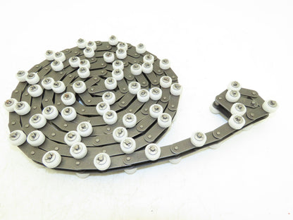 Tsubaki RF2040S-1LPSR-T-CP Chain Outboard Rollers 10' Long 1" Double Pitch