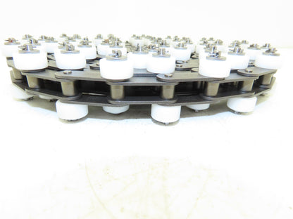 Tsubaki RF2040S-1LPSR-T-CP Chain Outboard Rollers 10' Long 1" Double Pitch