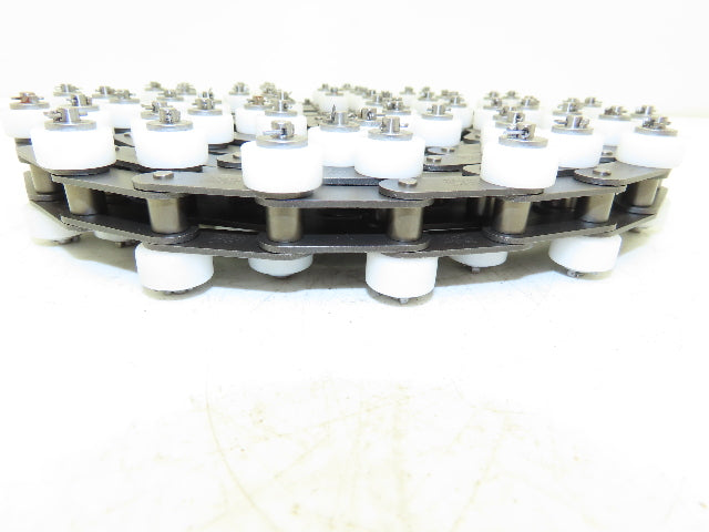 Tsubaki RF2040S-1LPSR-T-CP Chain Outboard Rollers 10' Long 1" Double Pitch