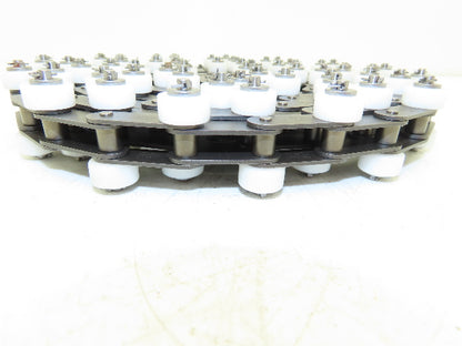 Tsubaki RF2040S-1LPSR-T-CP Chain Outboard Rollers 10' Long 1" Double Pitch