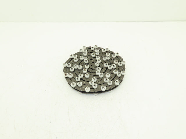 Tsubaki RF2040S-1LPSR-T-CP Chain Outboard Rollers 10' Long 1" Double Pitch