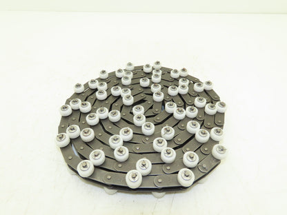 Tsubaki RF2040S-1LPSR-T-CP Chain Outboard Rollers 10' Long 1" Double Pitch