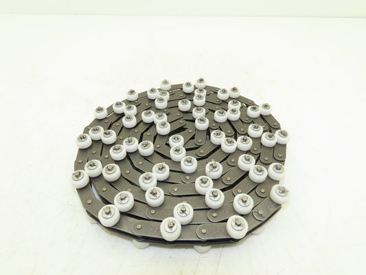 Tsubaki RF2040S-1LPSR-T-CP Chain Outboard Rollers 10' Long 1" Double Pitch