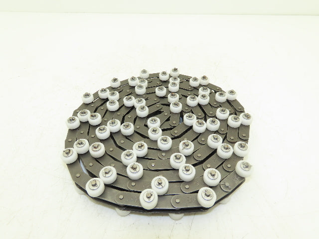 Tsubaki RF2040S-1LPSR-T-CP Chain Outboard Rollers 10' Long 1" Double Pitch