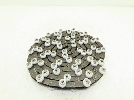 Tsubaki RF2040S-1LPSR-T-CP Chain Outboard Rollers 10' Long 1" Double Pitch