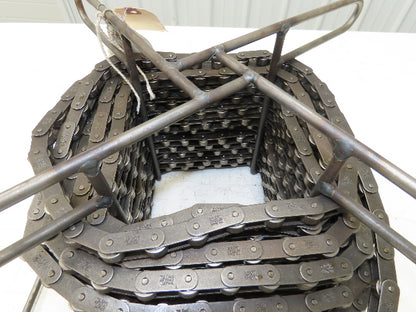 Tsubaki RF2040 Chain 92' Long Conveyor Double Pitch 1"