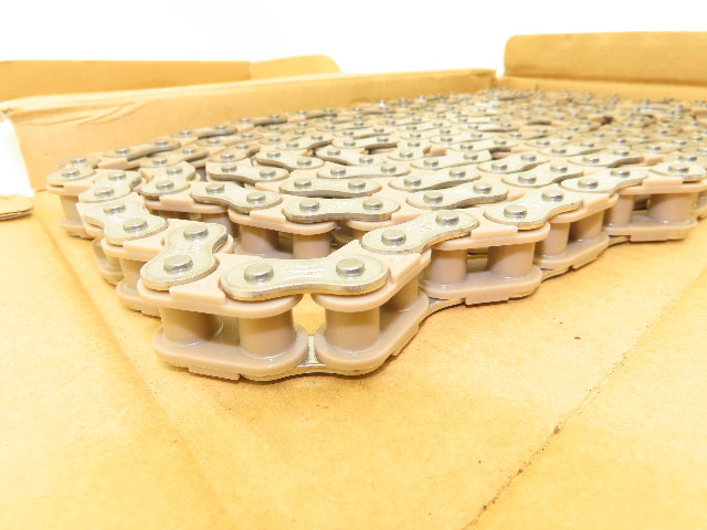 Tsubaki RF50-PC Poly-Stainless Roller Chain 5/8"Pitch Plastic/SS 50PC 10' Length