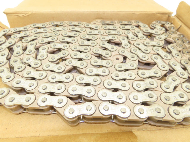 Tsubaki RF50-PC Poly-Stainless Roller Chain 5/8"Pitch Plastic/SS 50PC 10' Length