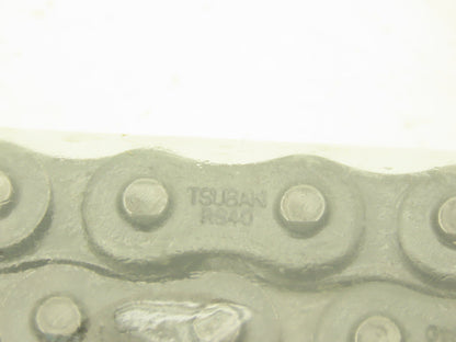 Tsubaki RS40 Roller Chain 40 Size 1/2" Pitch 240 Links 10' Long Lot of 2