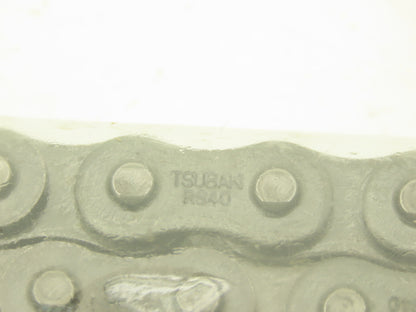 Tsubaki RS40 Roller Chain 40 Size 1/2" Pitch 240 Links 10' Long Lot of 2