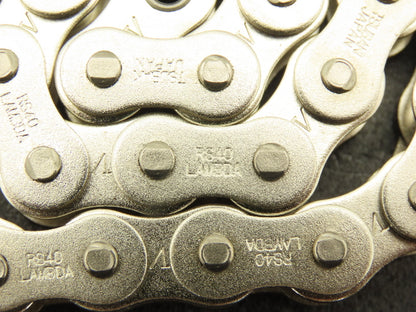 Tsubaki RSC40 LAMBDA Roller Chain 40 Size 1/2" Pitch 40 Links 20" Long