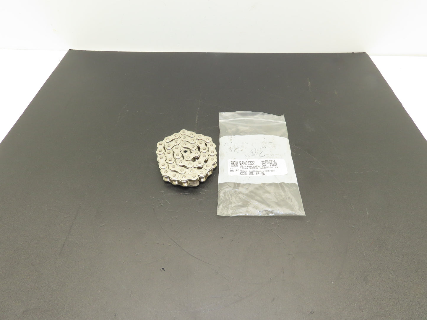 Tsubaki RSC40 LAMBDA Roller Chain 40 Size 1/2" Pitch 40 Links 20" Long