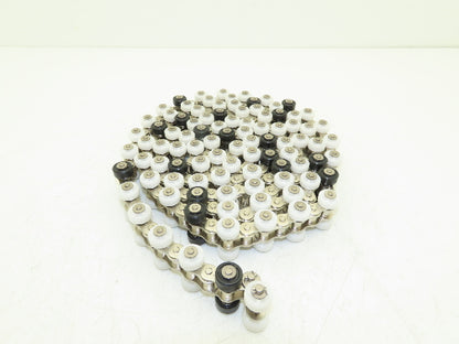 Tsubaki RS50 Chain Lambda Stainless Outboard Rollers 10' Long 5/8" Pitch 50 Size