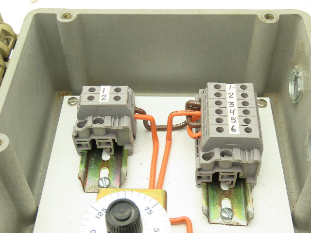 United Electric Controls Co E55S Temperature Controller Relay Unit W/Temp Probe