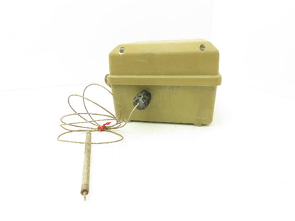 United Electric Controls Co E55S Temperature Controller Relay Unit W/Temp Probe