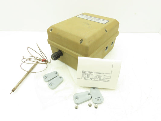 United Electric Controls Co E55S Temperature Controller Relay Unit W/Temp Probe
