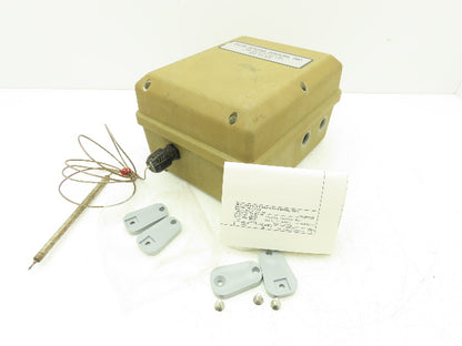 United Electric Controls Co E55S Temperature Controller Relay Unit W/Temp Probe