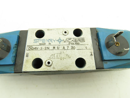 Sperry Vickers DG4V-3-2N MU A7 30 Hydraulic Directional Valve 110v