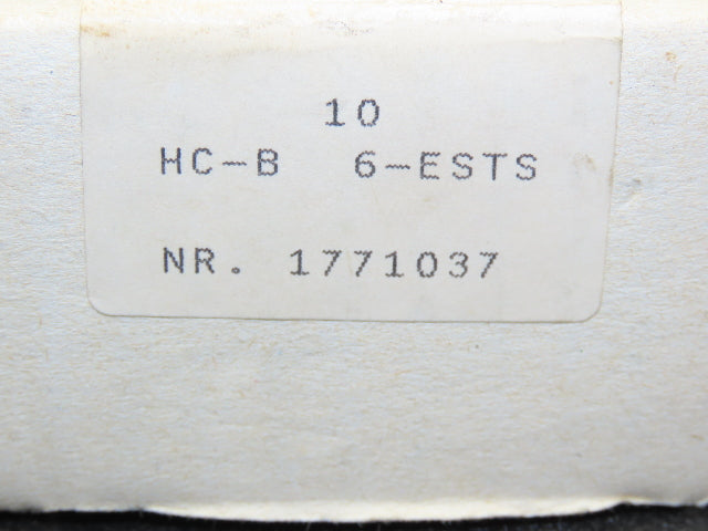 Phoenix Contact 1771037 6-Pin Male Heavycon Screw Terminal Lot of 12