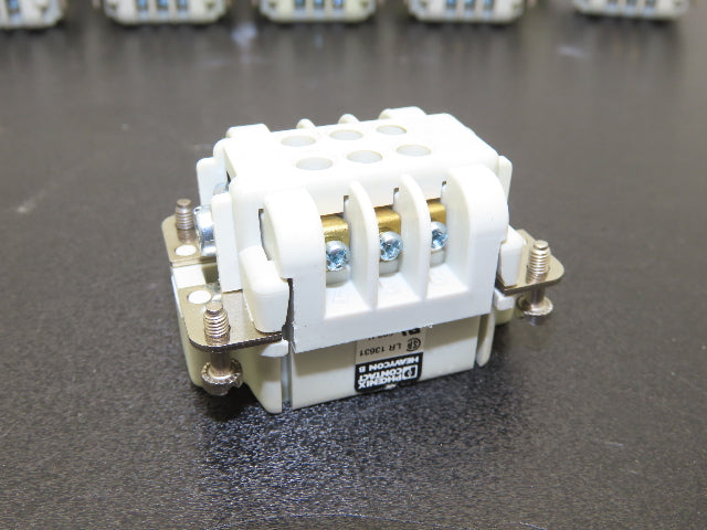 Phoenix Contact 1771037 6-Pin Male Heavycon Screw Terminal Lot of 12