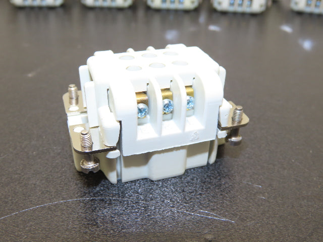 Phoenix Contact 1771037 6-Pin Male Heavycon Screw Terminal Lot of 12