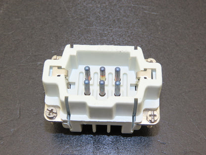 Phoenix Contact 1771037 6-Pin Male Heavycon Screw Terminal Lot of 12