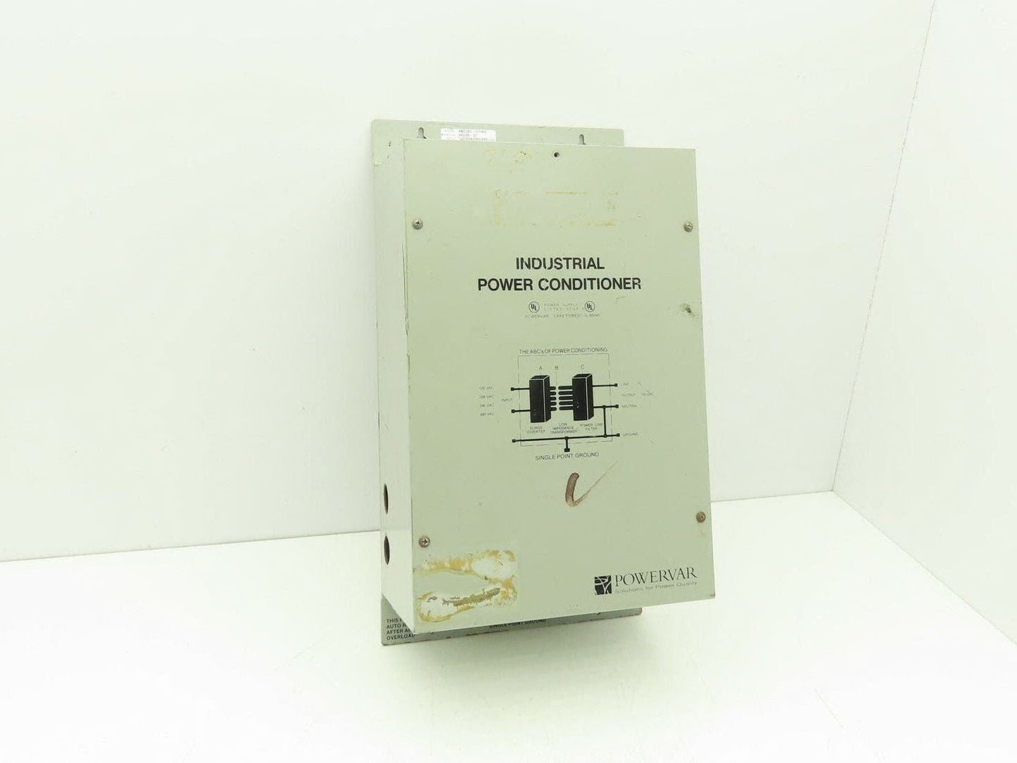 Powervar ABC360-91IND Industrial Power Conditioner Transformer 120 VAC